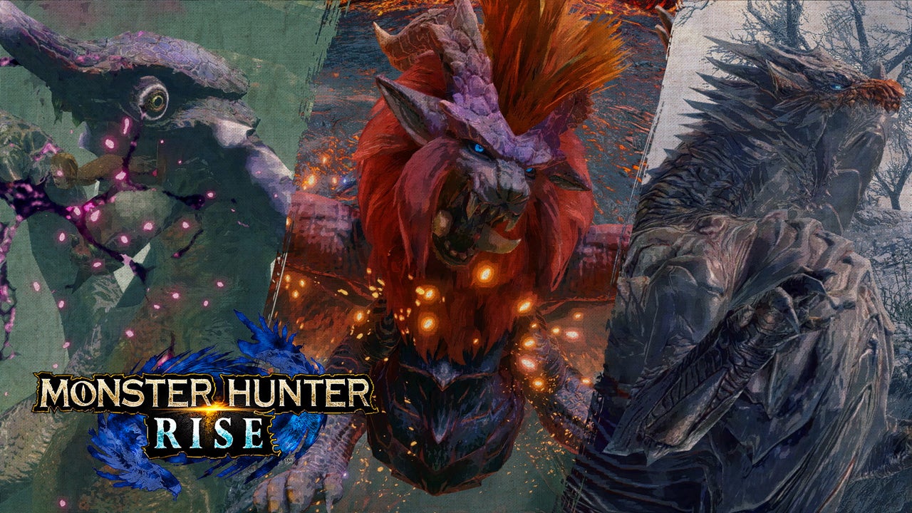 包括古龙和新的霸主怪物等 多只追加怪物登场 Monster Hunter Rise 免费游戏更新 Ver 2 0 将于4月28日 三 发布 任天堂 香港 有限公司网站